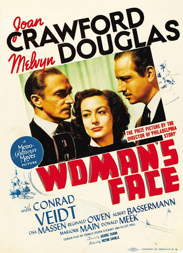 A Woman's Face (1941) - Joan Crawford Colorized Version