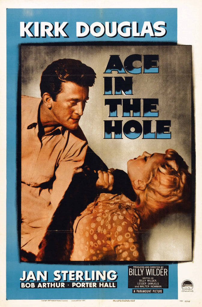 Ace In The Hole (1951) - Kirk Douglas Colorized Version