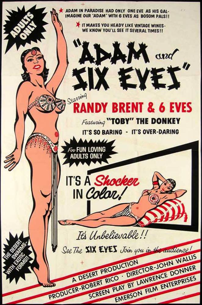 Adam And Six Eves (1962) - Randy Brent DVD