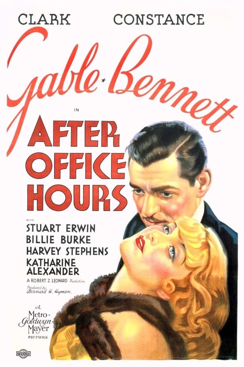 After Office Hours (1935) - Clark Gable Colorized Version