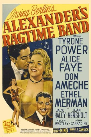 Alexander's Ragtime Band (1938) - Tyrone Power  Colorized Version