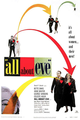 All About Eve (1950) - Bette Davis  Colorized Version