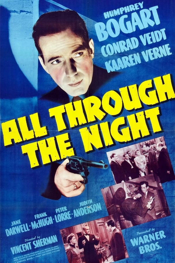 All Through The Night (1942) - Humphrey Bogart Colorized Version DVD