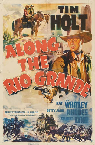 Along The Rio Grande (1941) - Tim Holt  DVD