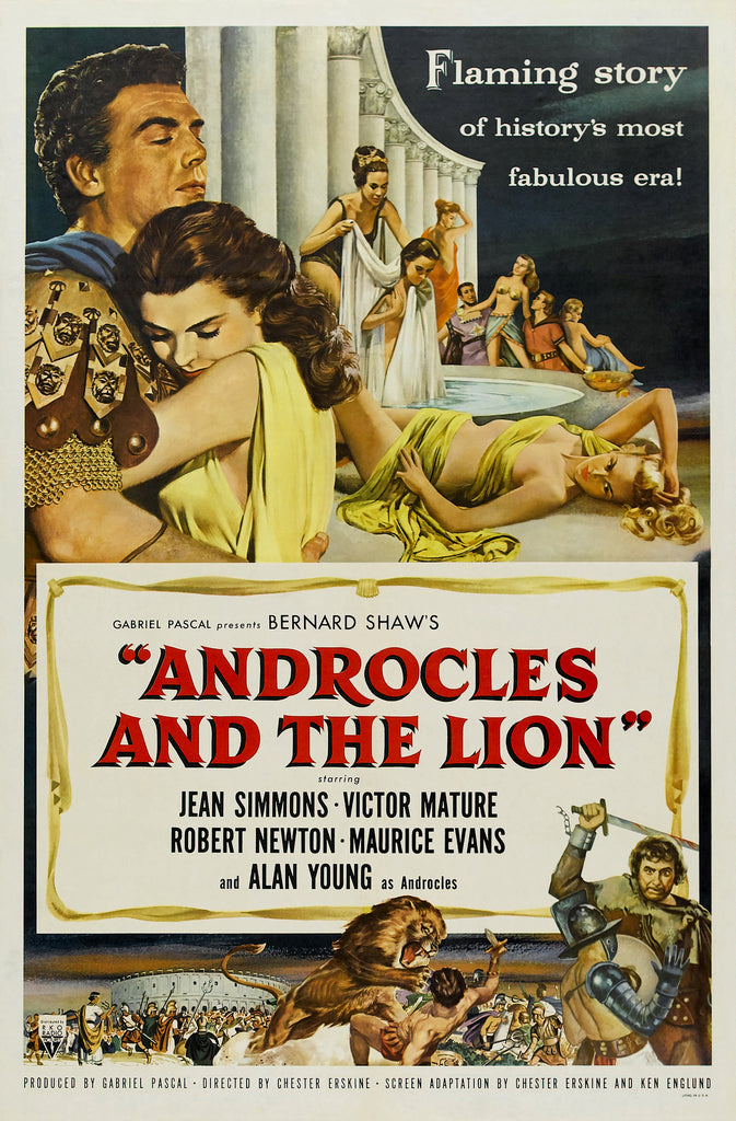 Androcles And The Lion (1952) - Victor Mature DVD Colorized Version