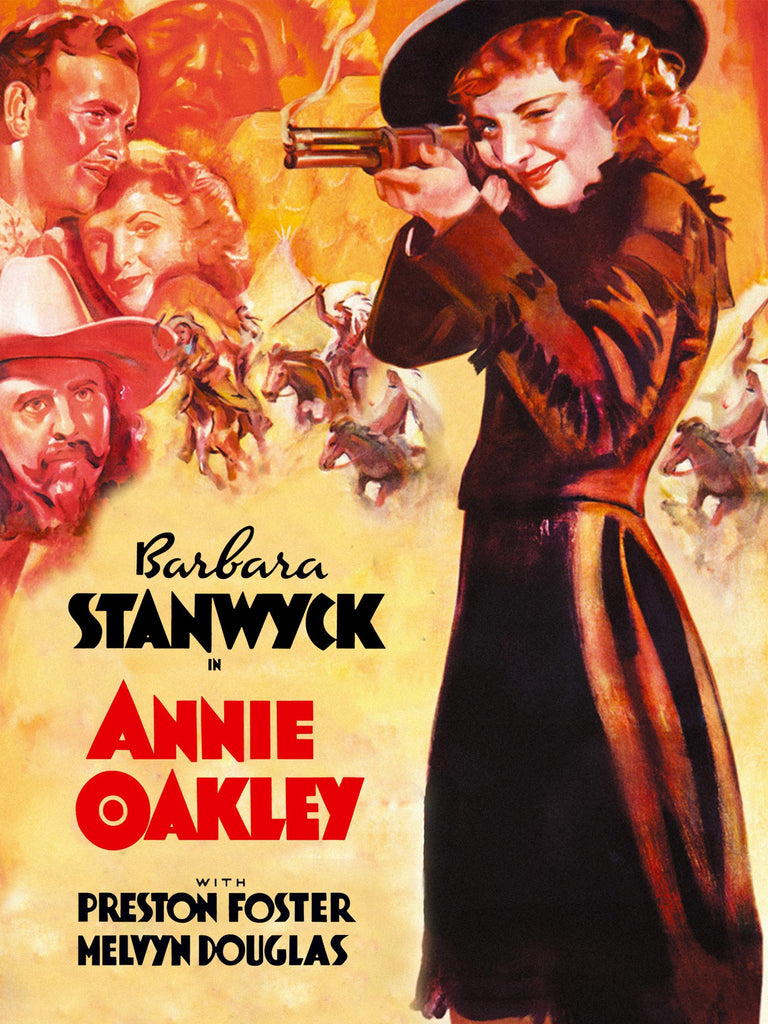 Annie Oakley (1935) - Barbara Stanwyck Colorized Version DVD