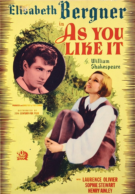 As You Like It (1936) - Laurence Olivier Colorized Version DVD