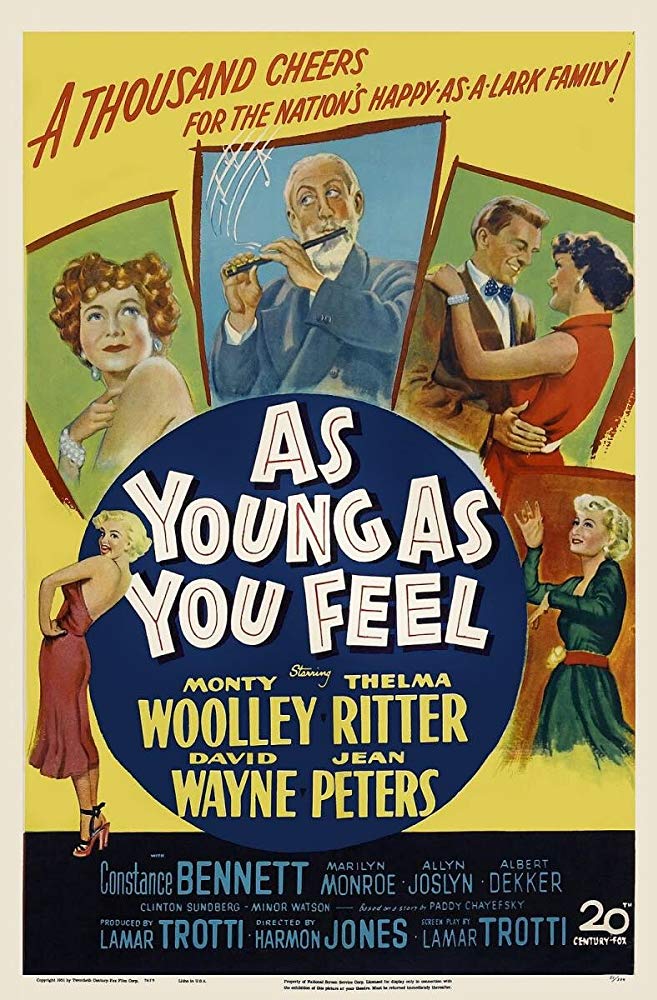 As Young As You Feel (1951) - Monty Woolley Colorized Version DVD