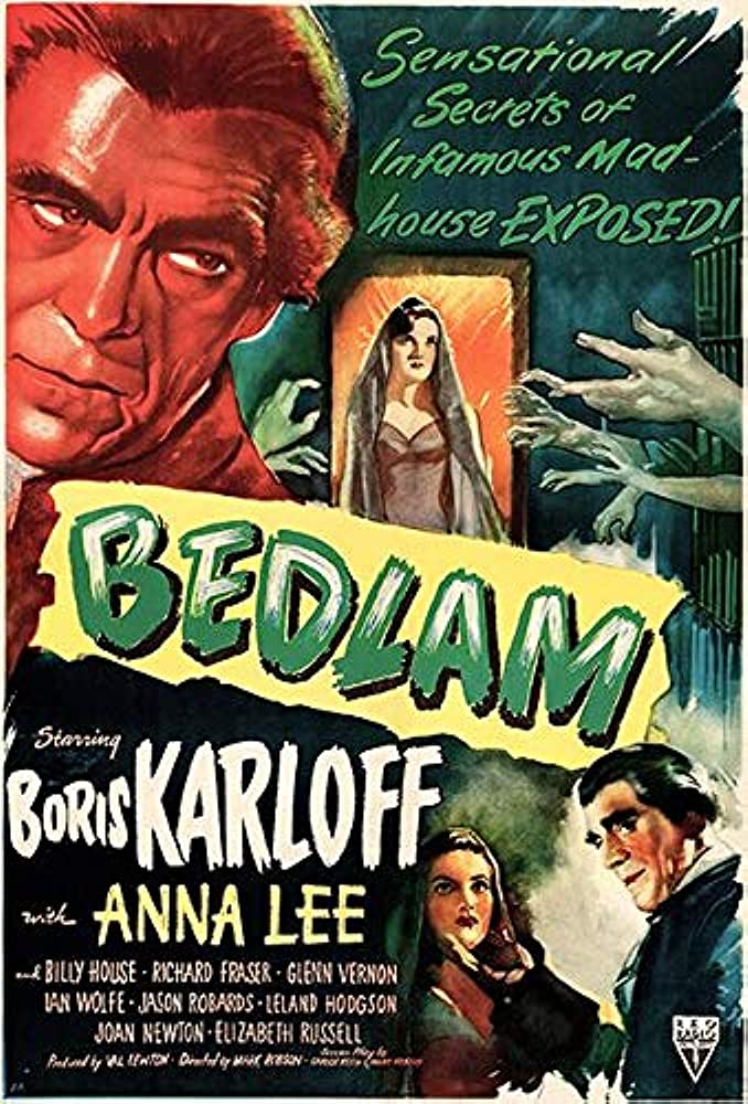 Bedlam (1946) - Boris Karloff Colorized Version DVD
