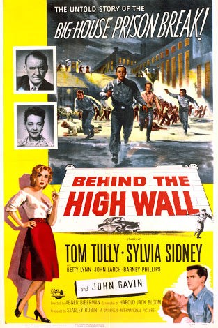 Behind The High Wall (1956) - Tom Tully Colorized Version DVD