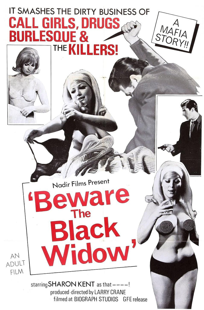 Beware The Black Widow (1968) - Mary Macken DVD