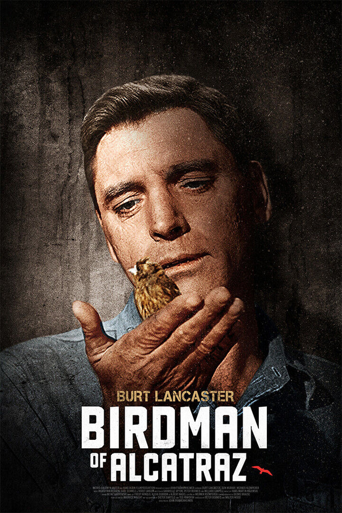 Birdman Of Alcatraz (1962) - Burt Lancaster Colorized Version DVD