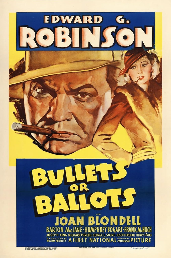 Bullets Or Ballots (1936) - Edward G. Robinson Colorized Version