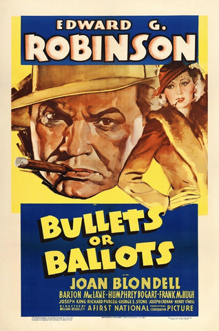 Bullets Or Ballots (1936) - Edward G. Robinson  Colorized Version