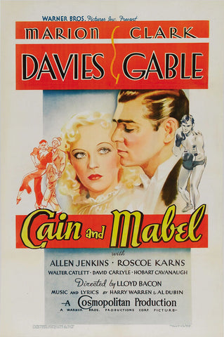 Cain And Mabel (1936) - Clark Gable  DVD