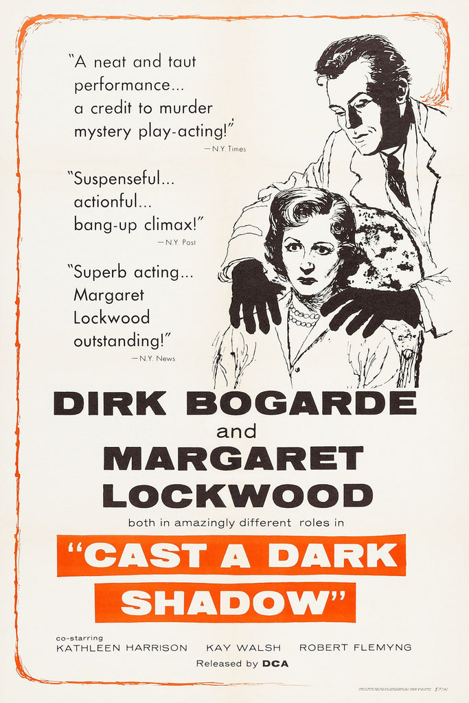 Cast A Dark Shadow (1955) - Dirk Bogarde DVD