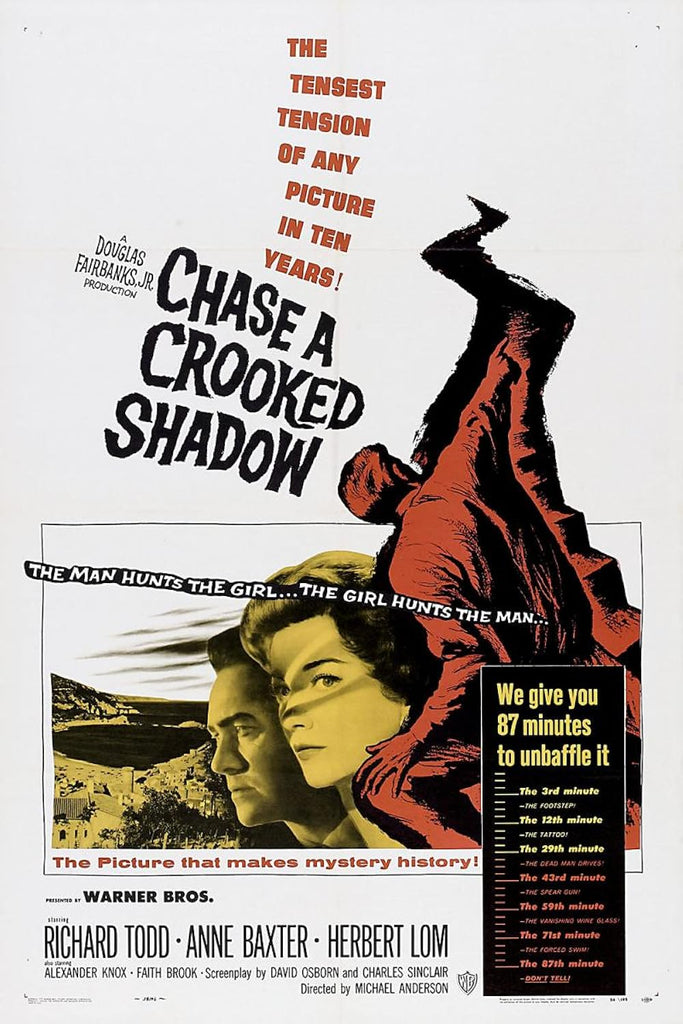 Chase A Crooked Shadow (1958) - Richard Todd Colorized Version