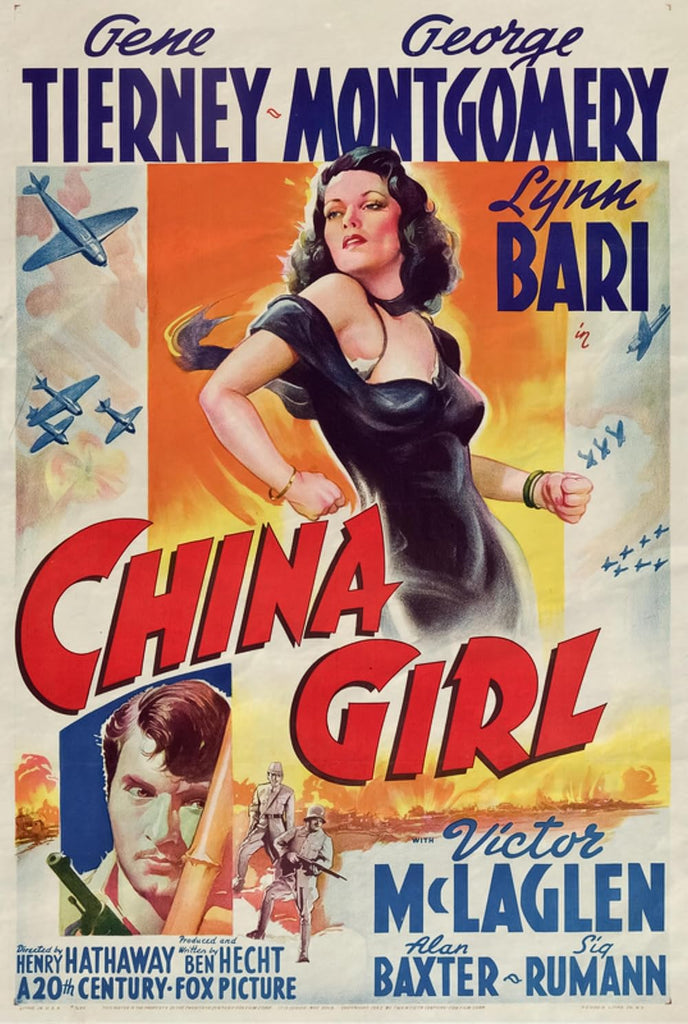 China Girl (1942) - Gene Tierney Colorized Version DVD