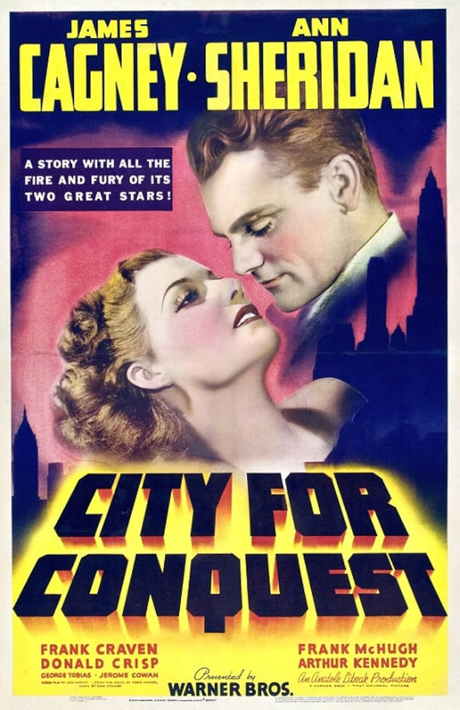 City For Conquest (1940) - James Cagney Colorized Version DVD