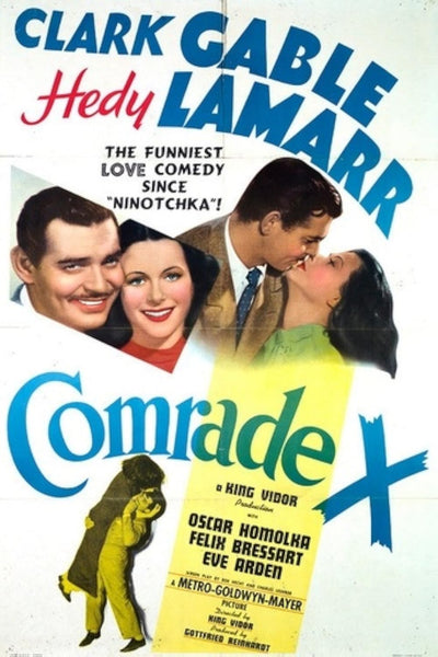 Comrade X (1940) - Clark Gable Colorized Version DVD – Elvis DVD