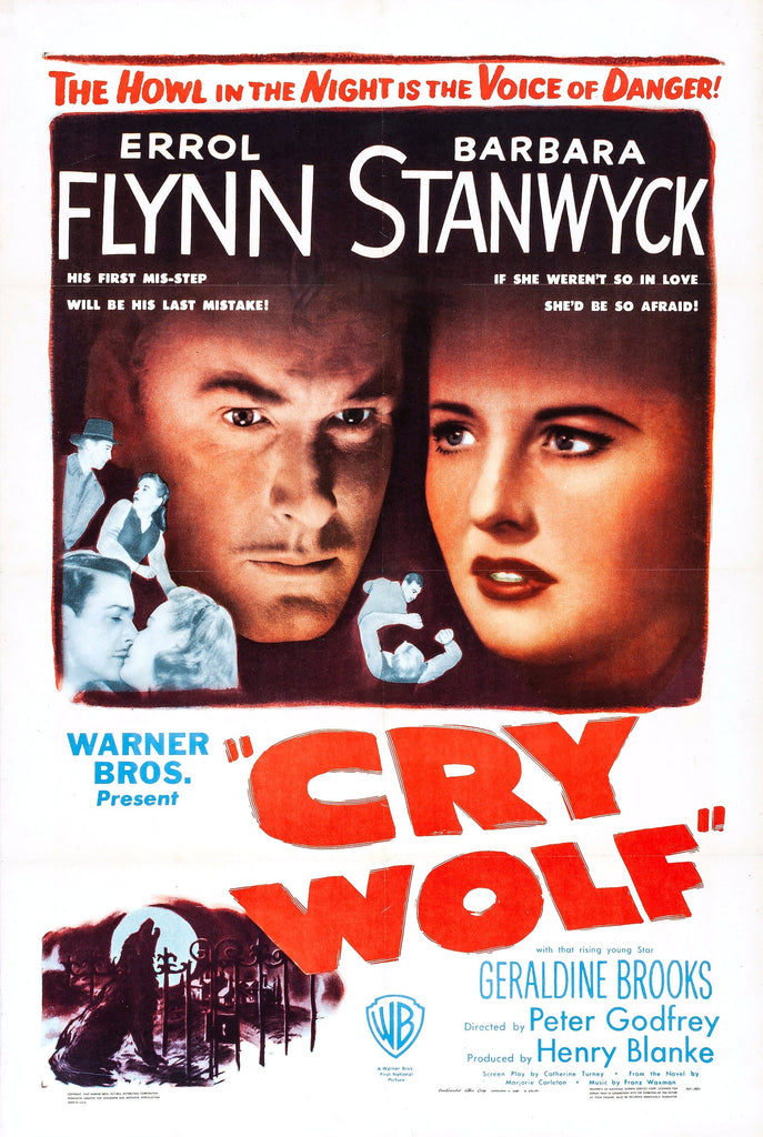 Cry Wolf (1947) - Errol Flynn Colorized Version DVD
