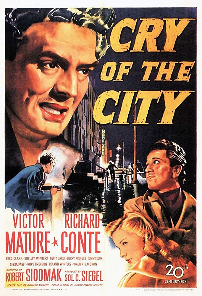Cry Of The City (1948) - Victor Mature Colorized Version DVD