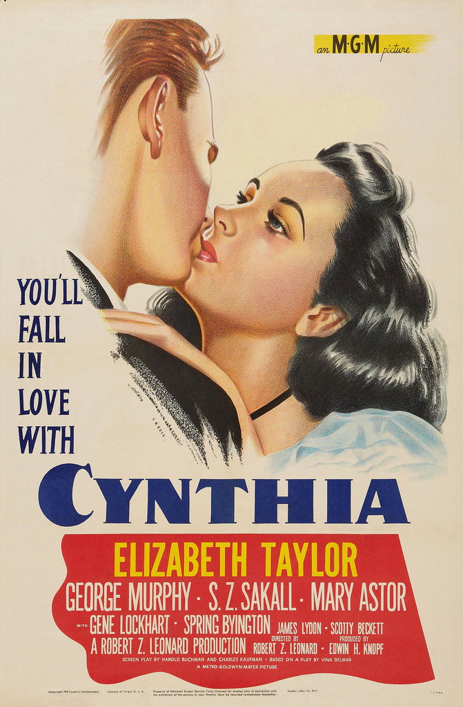 Cynthia (1947) - Elizabeth Taylor Colorized Version
