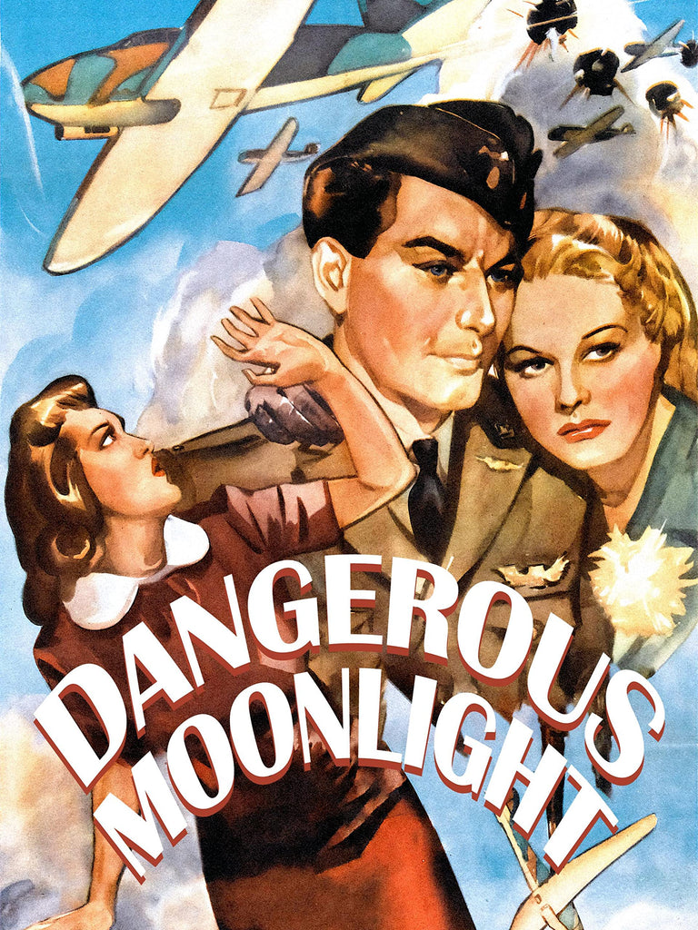 Dangerous Moonlight AKA Suicide Squadron (1941) - Anton Walbrook Colorized Version