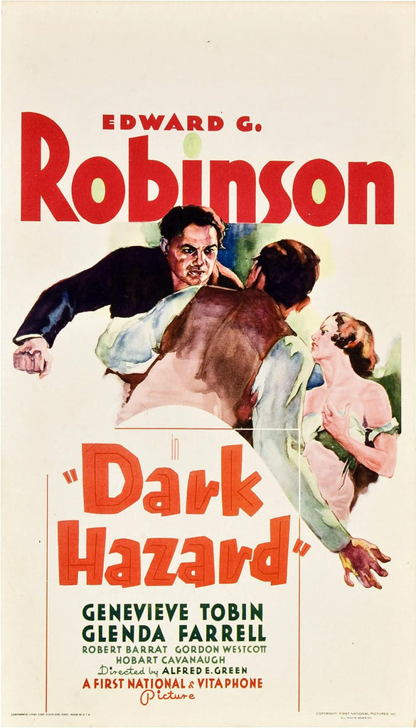 Dark Hazard (1934) - Edward G. Robinson Colorized Version DVD