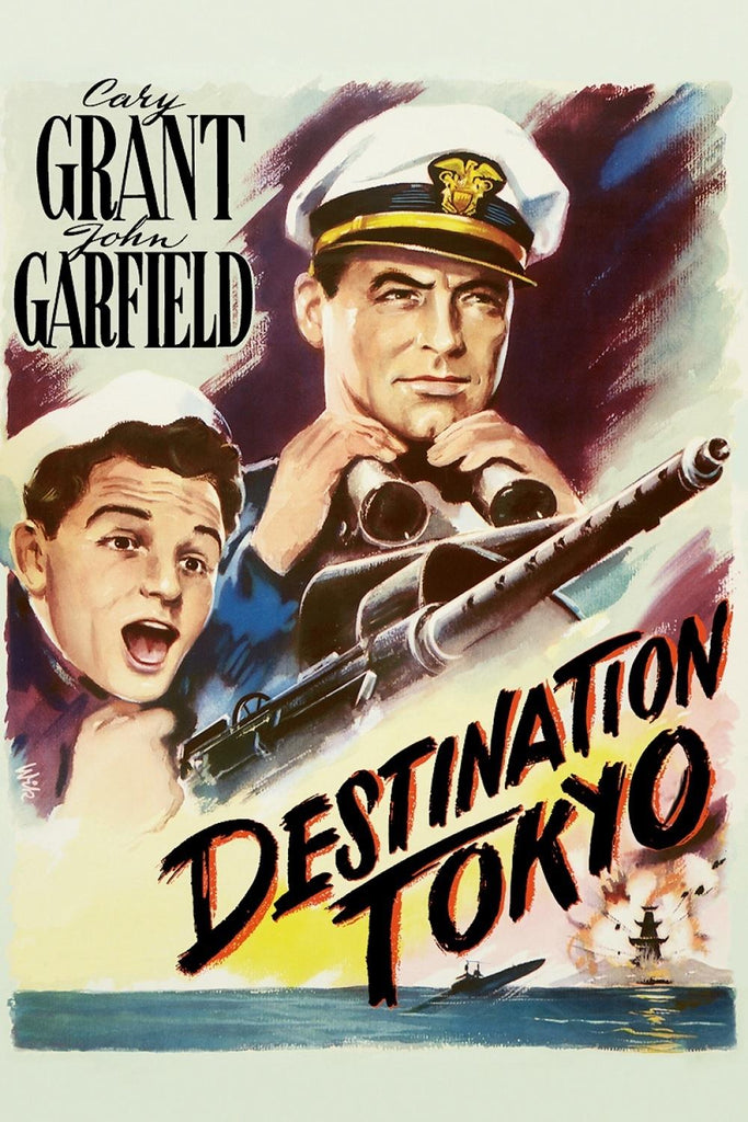 Destination Tokyo (1943) - Cary Grant Colorized Version