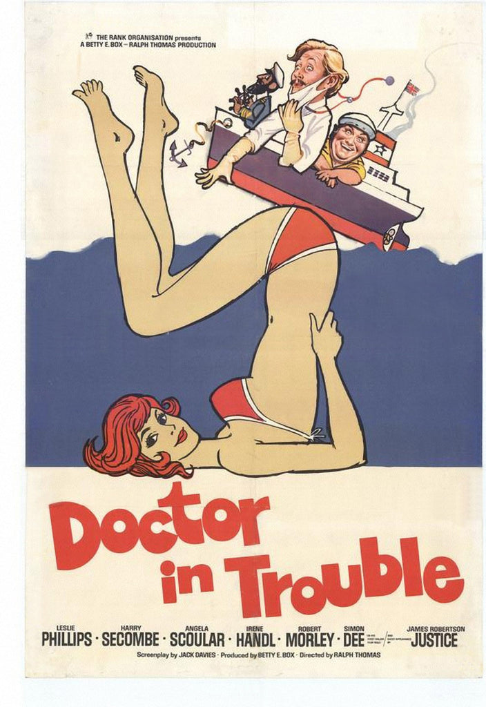 Doctor In Trouble (1970) - Leslie Phillips
