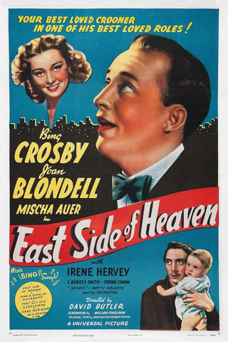 East Side Of Heaven (1939) - Bing Crosby  Colorized Version