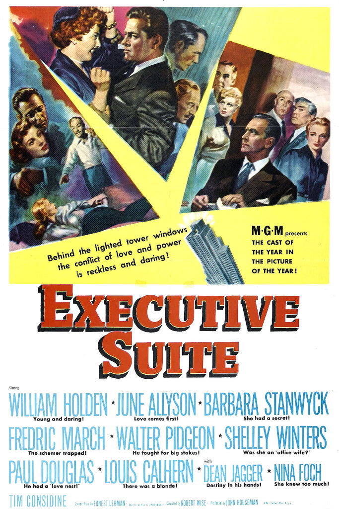 Executive Suite (1954) - William Holden DVD Colorized Version