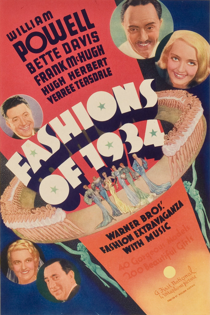 Fashions Of 1934 (1934) - William Powell Colorized Version DVD