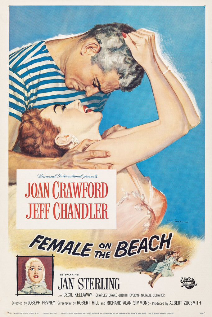 Female On The Beach (1955) - Joan Crawford Colorized Version DVD