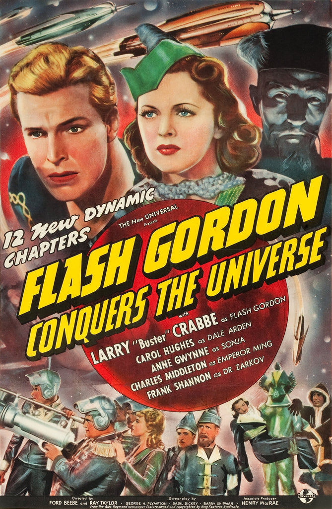 Flash Gordon Conquers The Universe (1940) - Buster Crabbe Colorized Version