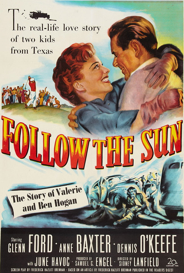 Follow The Sun (1951) - Glenn Ford Colorized Version DVD