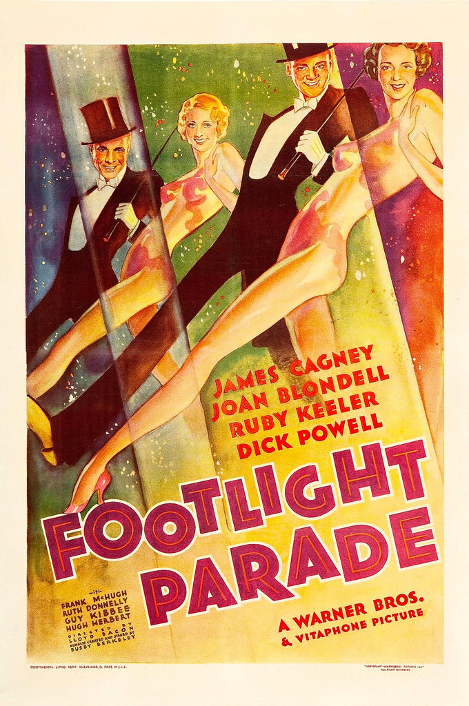 Footlight Parade (1933) - James Cagney Colorized Version