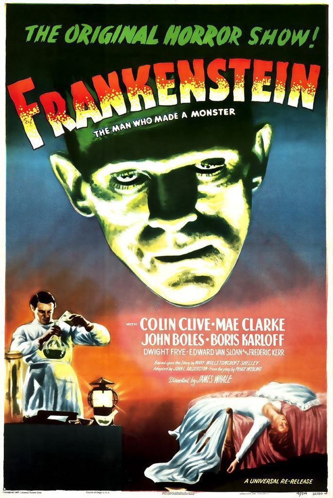Frankenstein (1931) - Boris Karloff Colorized Version