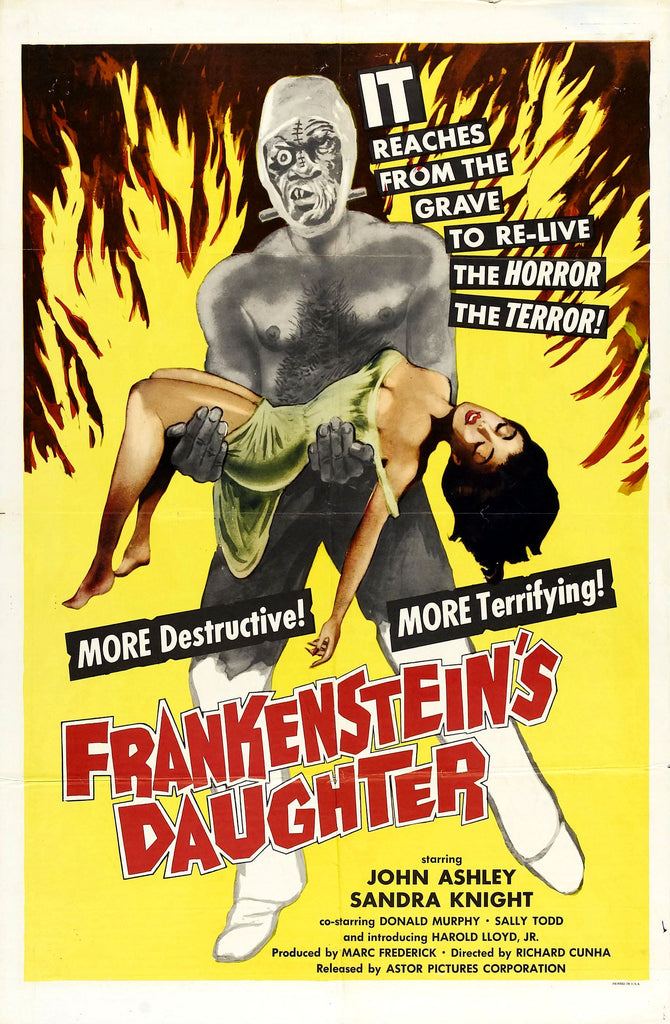Frankenstein´s Daughter (1958) - John Ashley Colorized Version DVD