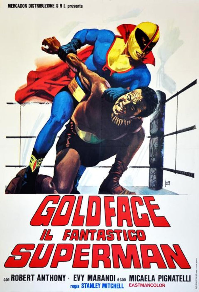 Goldface the Fantastic Superman (1967) - Espartaco Santoni DVD