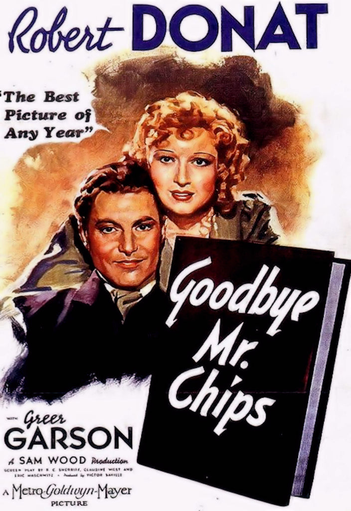 Goodbye Mr. Chips (1939) - Robert Donat Colorized Version