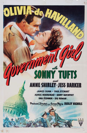 Government Girl (1943) - Olivia de Havilland Colorized Version