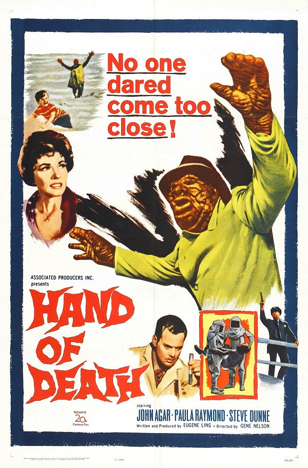 Hand Of Death (1962) - John Agar Colorized Version DVD
