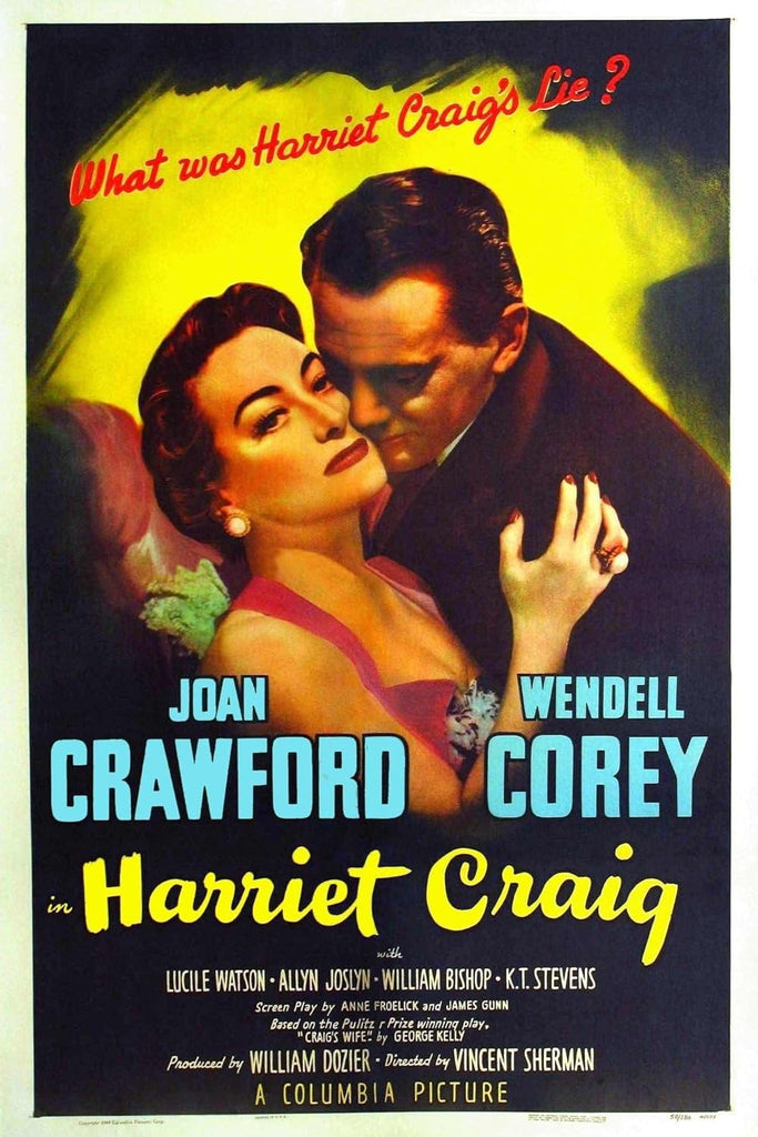Harriet Craig (1950) - Joan Crawford Colorized Version DVD