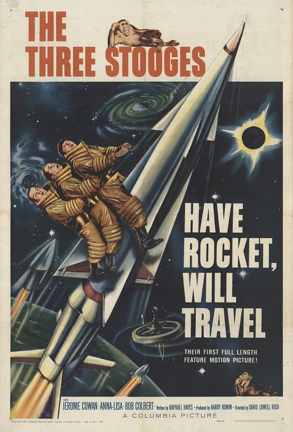 Have Rocket, Will Travel (1959) - Three Stooges Colorized Version
