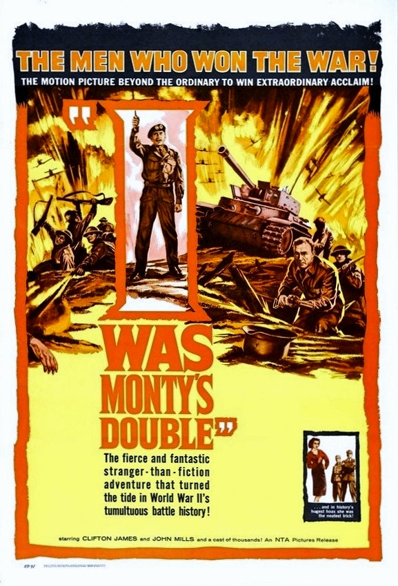 I Was Monty’s Double (1958) - John Mills DVD Colorized Version