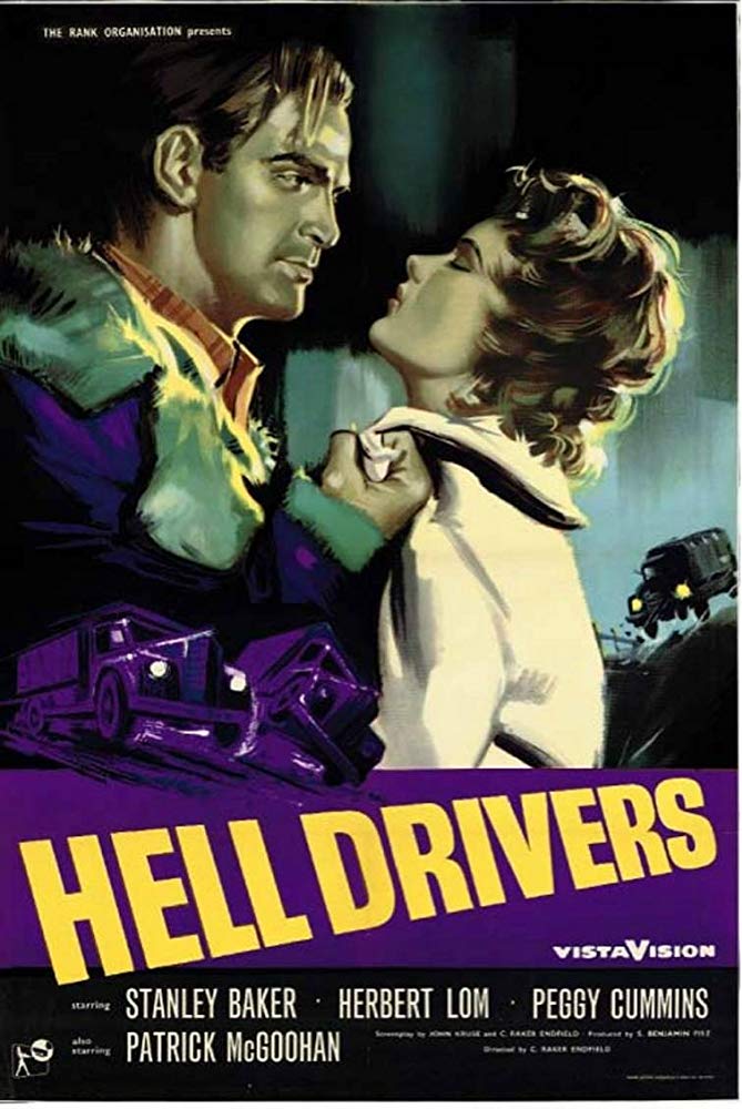 Hell Drivers (1957) - Herbert Lom Colorized Version