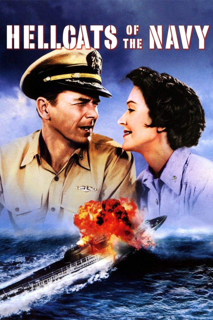 Hellcats Of The Navy (1957) - Ronald Reagan Colorized Version DVD