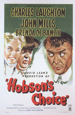 Hobson´s Choice (1954) - Charles Laughton  Colorized Version